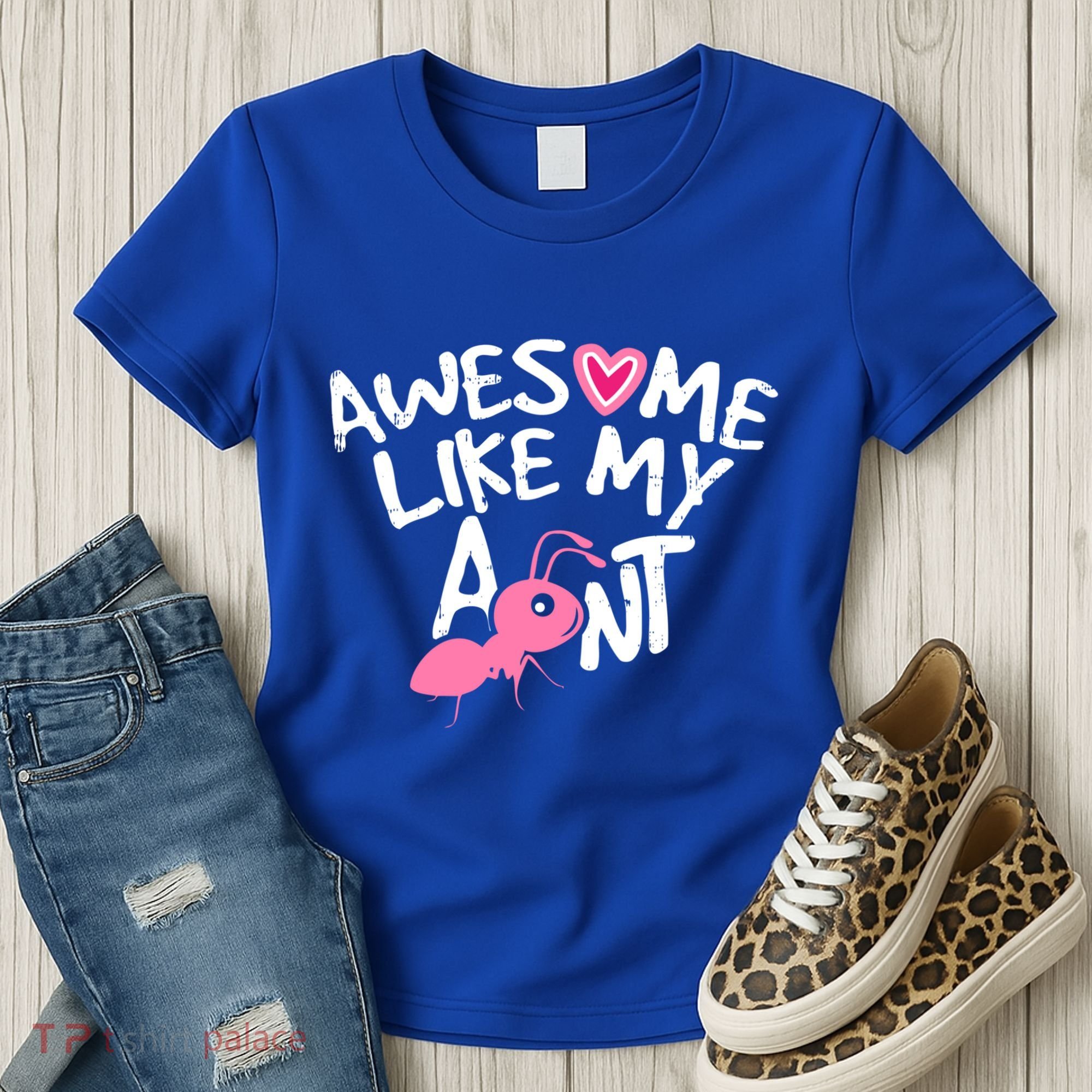 Awesome Like My Aunt Funny Niece And Nephew Gift Women's T-Shirt