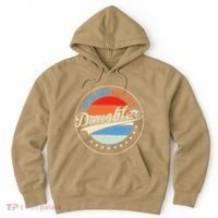 Awesome Like My Daughter Retro Funny FatherS Day Hoodie thumb 0