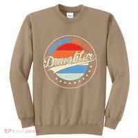 Awesome Like My Daughter Retro Funny FatherS Day Sweatshirt thumb 0