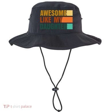 Awesome Like My Daughter Man Funny Fathers Day Dad Bucket Hat