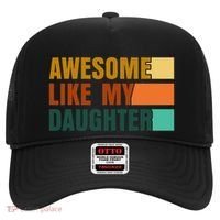 Awesome Like My Daughter Man Funny Fathers Day Dad Hat thumb 0