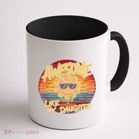 Awesome Like My Daughter Dad FatherS Day Coffee Mug thumb 1