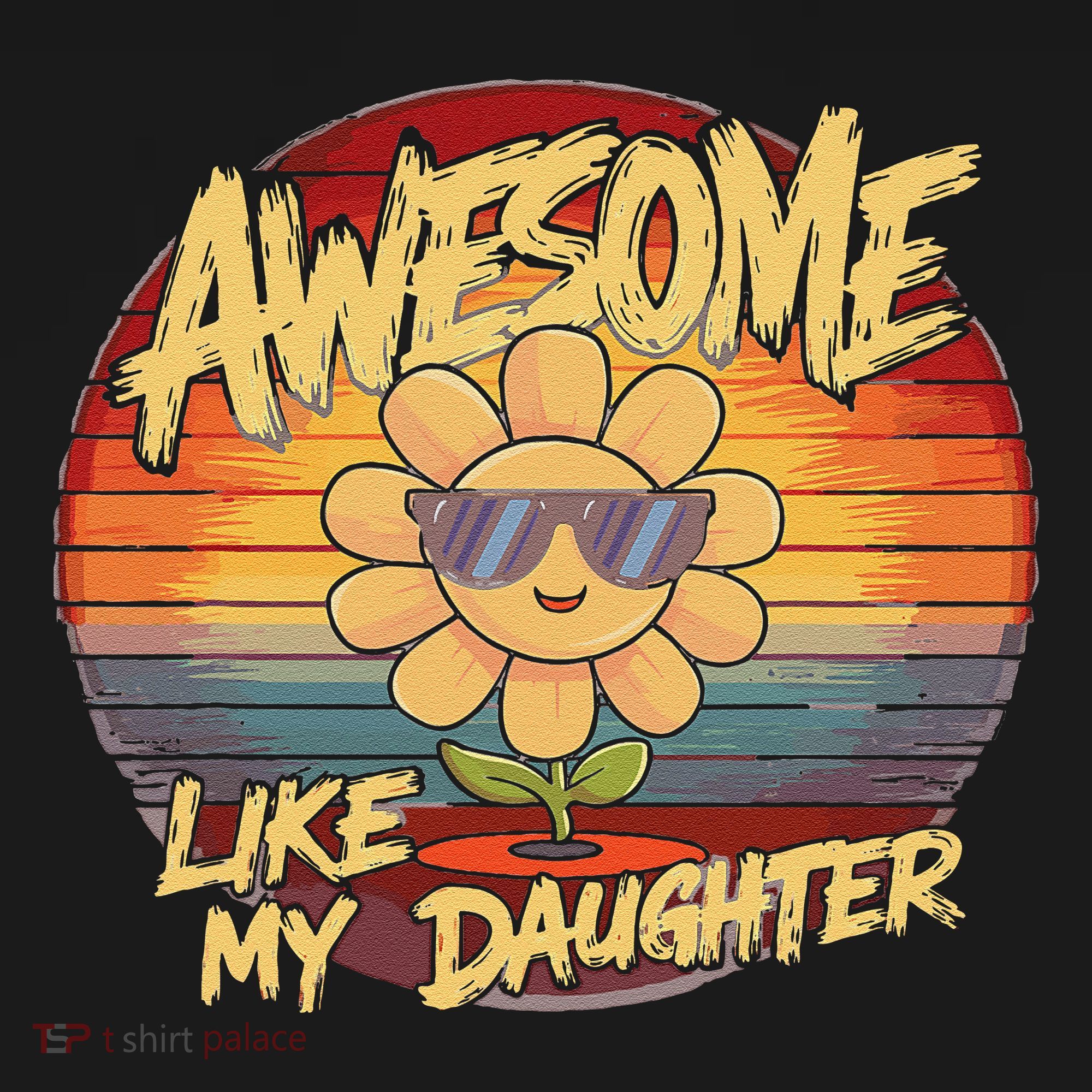 Awesome Like My Daughter Dad FatherS Day Coaster