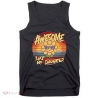 Awesome Like My Daughter Dad FatherS Day Tank Top thumb 0