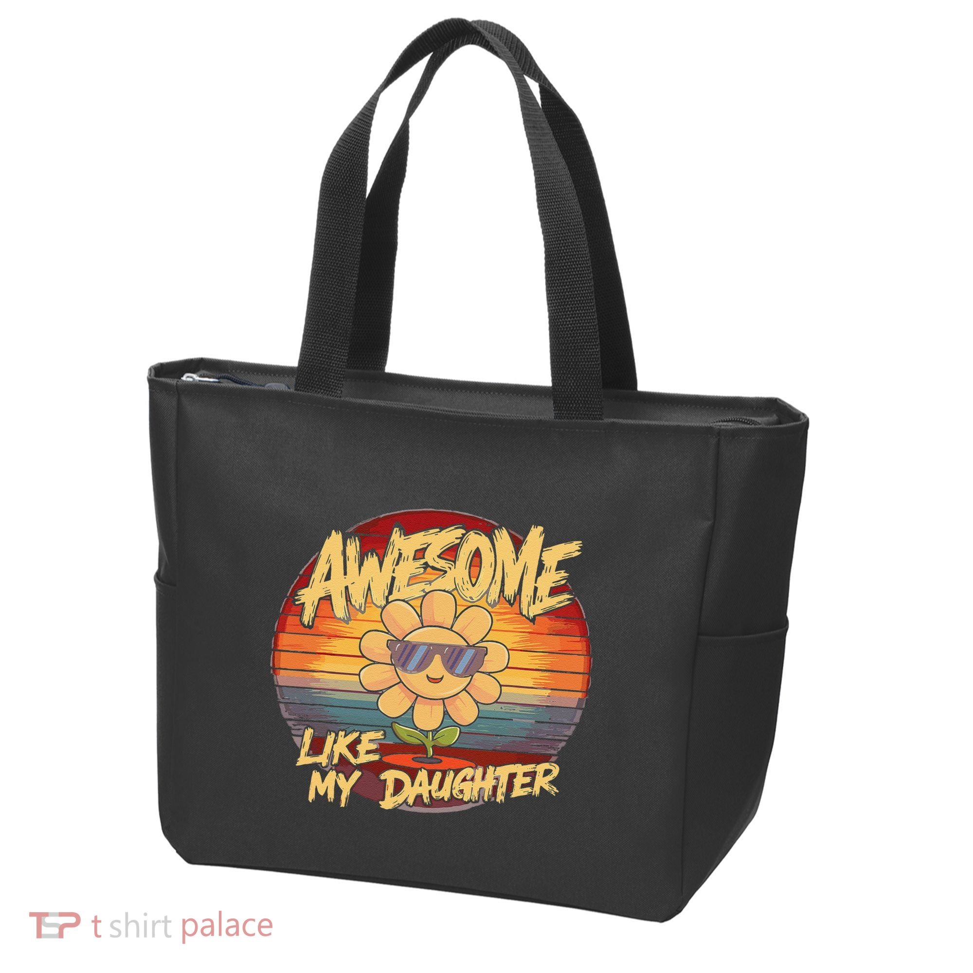 Awesome Like My Daughter Dad FatherS Day Tote Bag