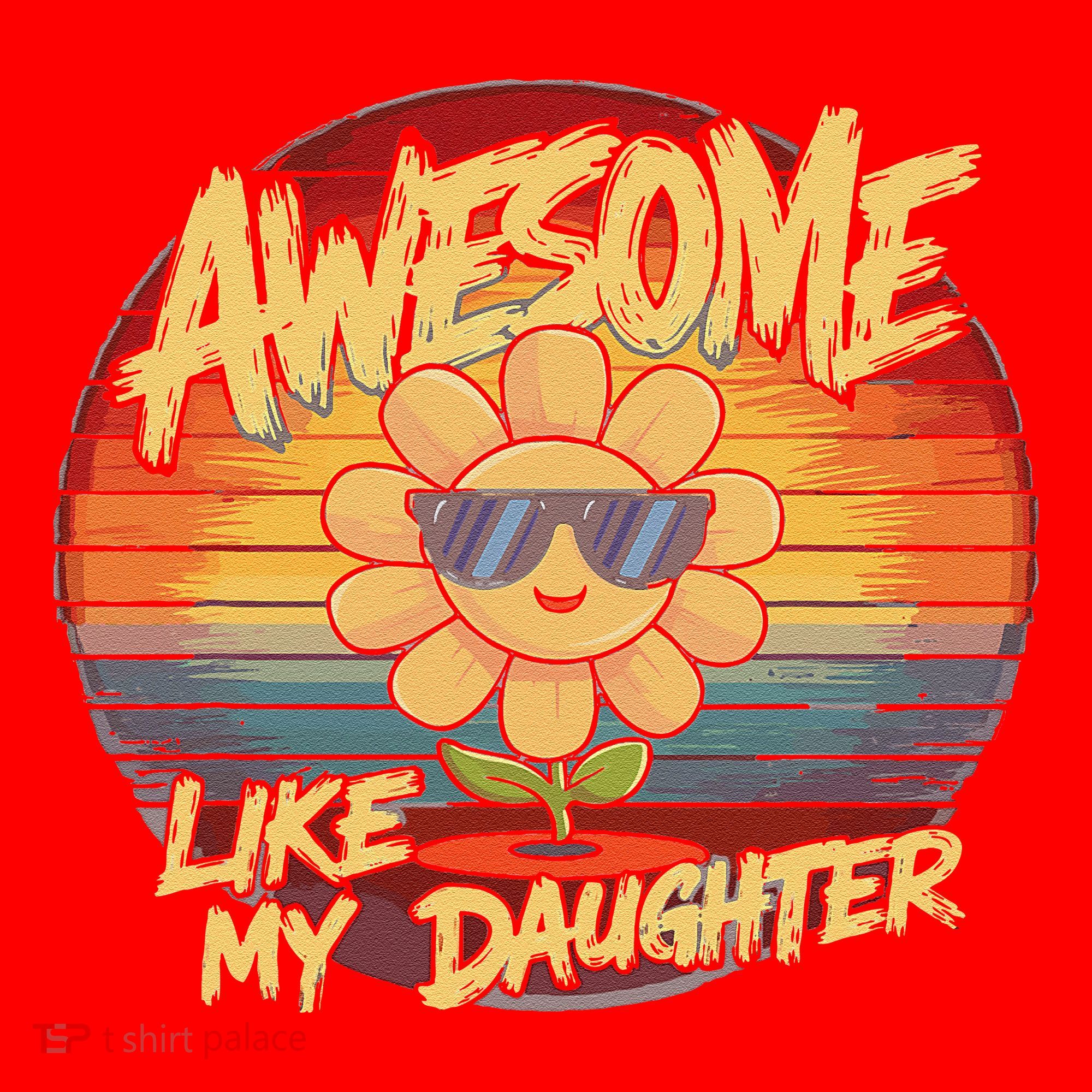 Awesome Like My Daughter Dad FatherS Day Santa Hat