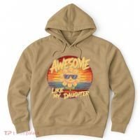 Awesome Like My Daughter Dad FatherS Day Hoodie thumb 0