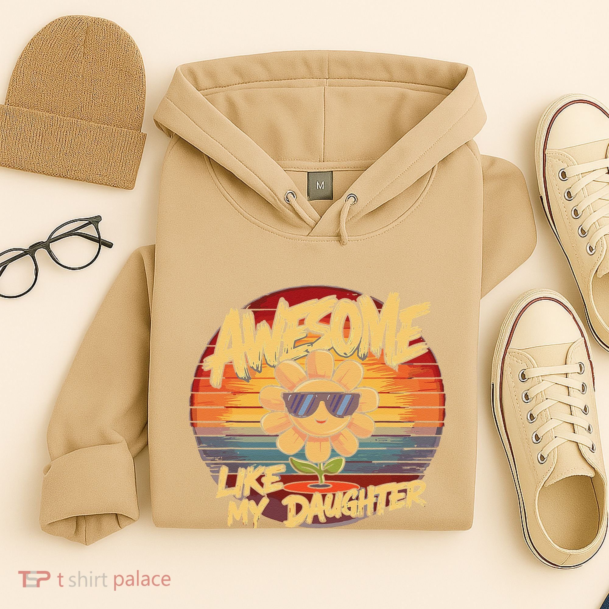 Awesome Like My Daughter Dad FatherS Day Hoodie