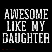 Awesome Like My Daughter Funny Mothers Fathers Day Mom Dad Coffee Mug thumb 5