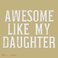 Awesome Like My Daughter Funny Mothers Fathers Day Mom Dad Sweatshirt thumb 2