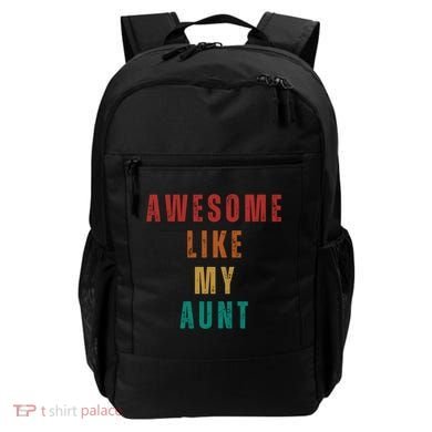 Awesome Like My Aunt Niece Nephew Gift Backpack