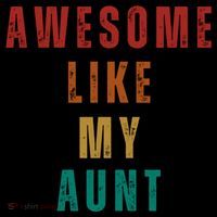 Awesome Like My Aunt Niece Nephew Gift Coffee Mug thumb 5