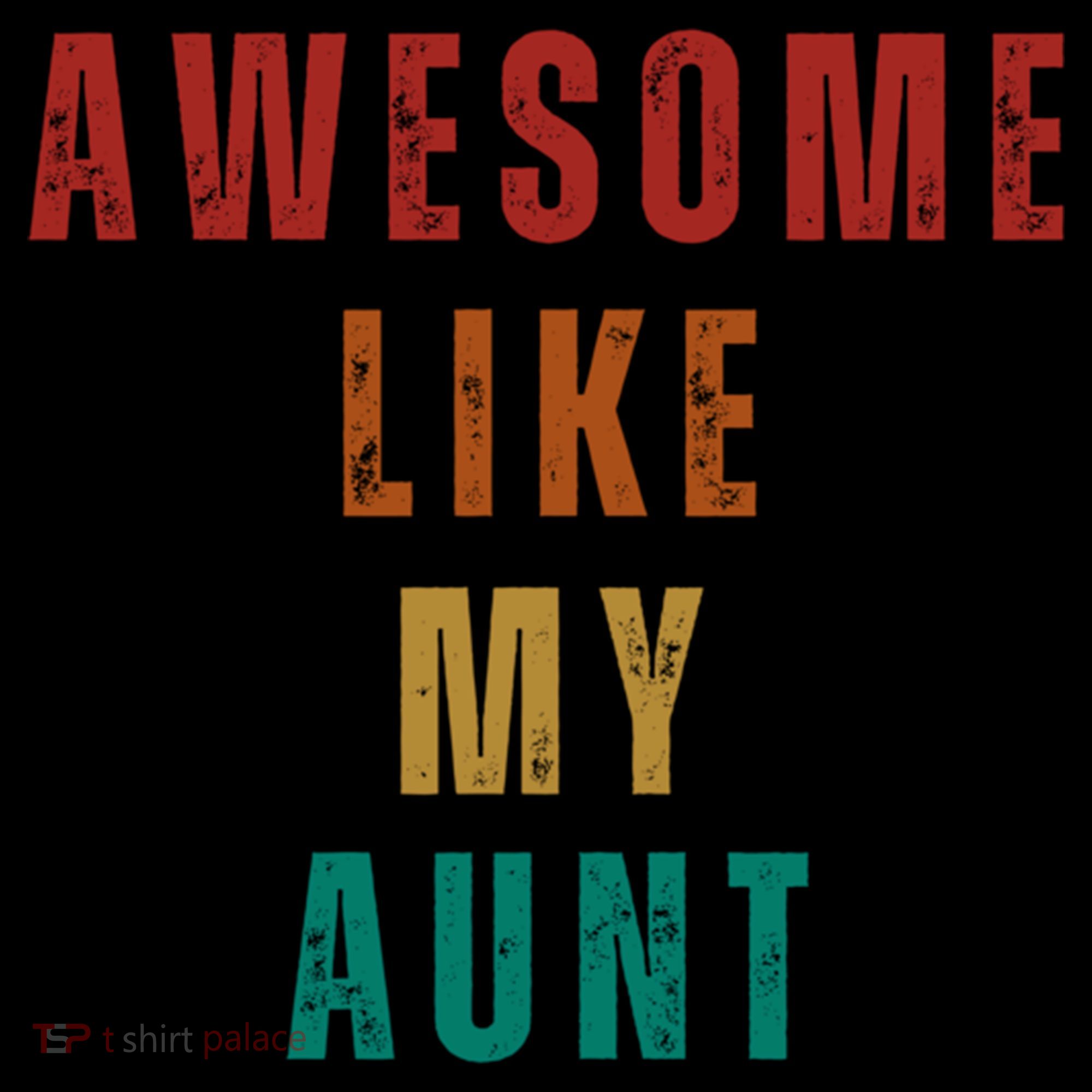 Awesome Like My Aunt Niece Nephew Gift Women's Hoodie