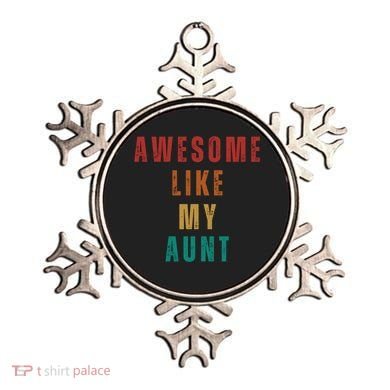 Awesome Like My Aunt Niece Nephew Gift Ornament
