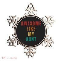 Awesome Like My Aunt Niece Nephew Gift Ornament thumb 0