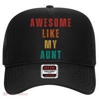 Awesome Like My Aunt Niece Nephew Gift Hat thumb 0