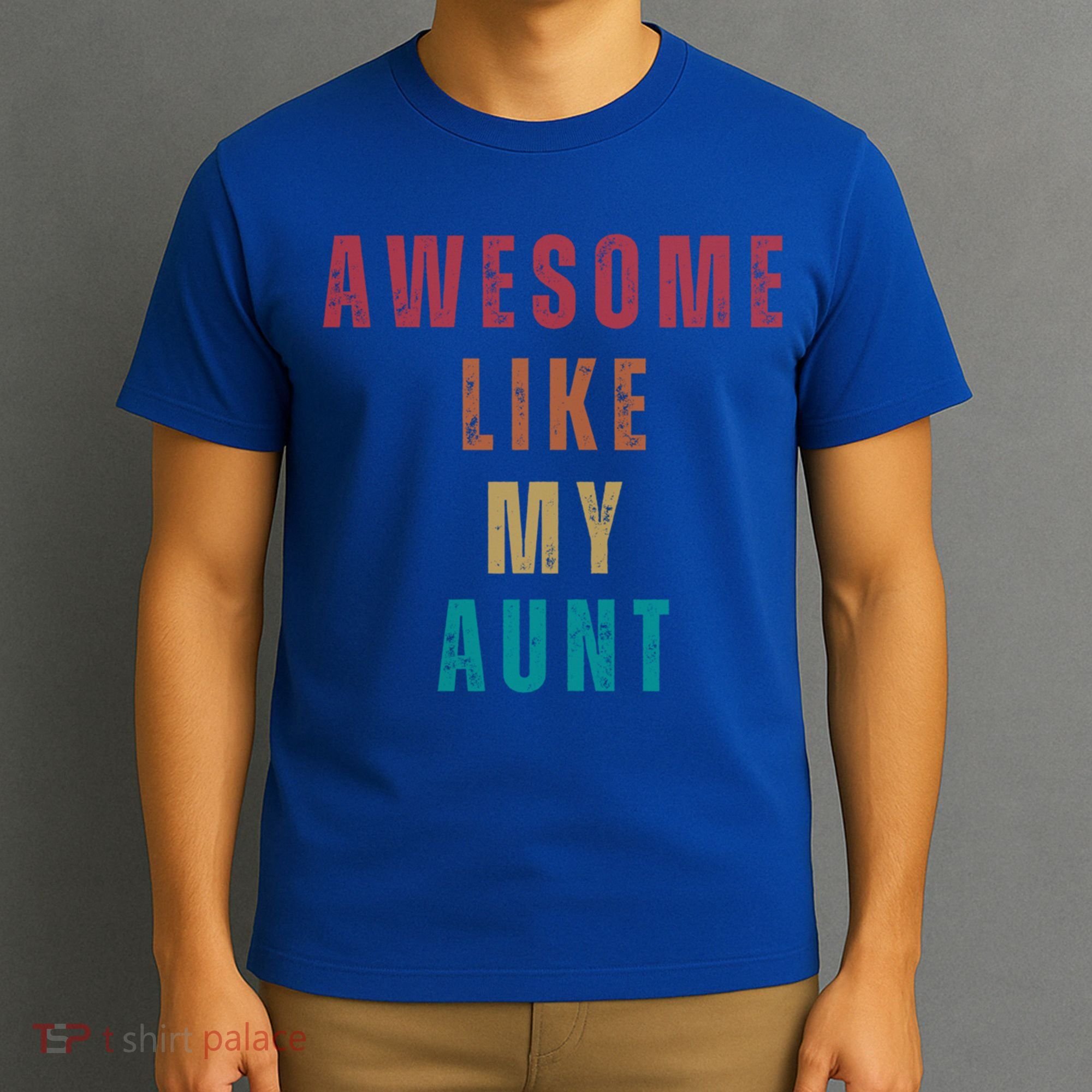 Awesome Like My Aunt Niece Nephew Gift T-Shirt