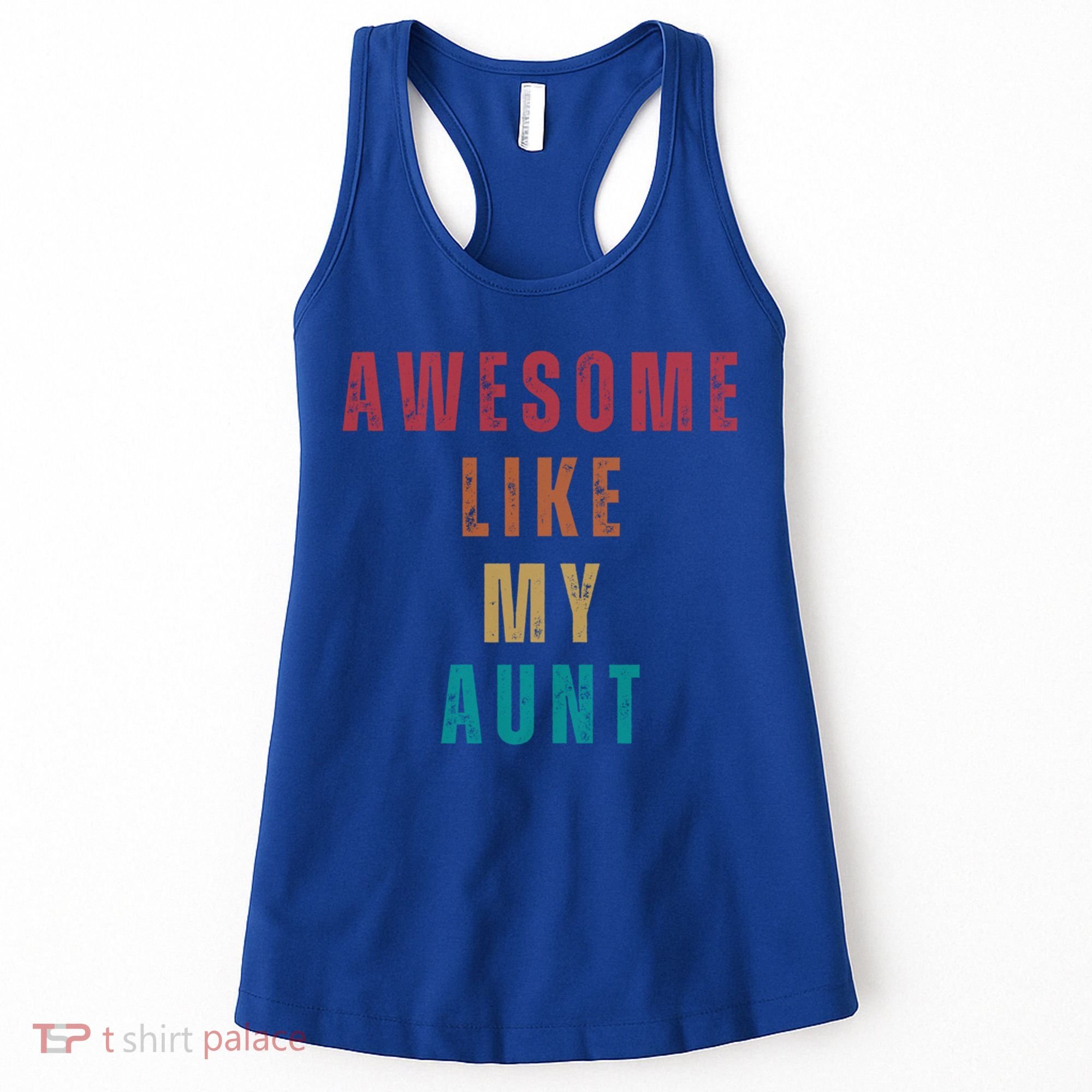 Awesome Like My Aunt Niece Nephew Gift Women's Tank Top