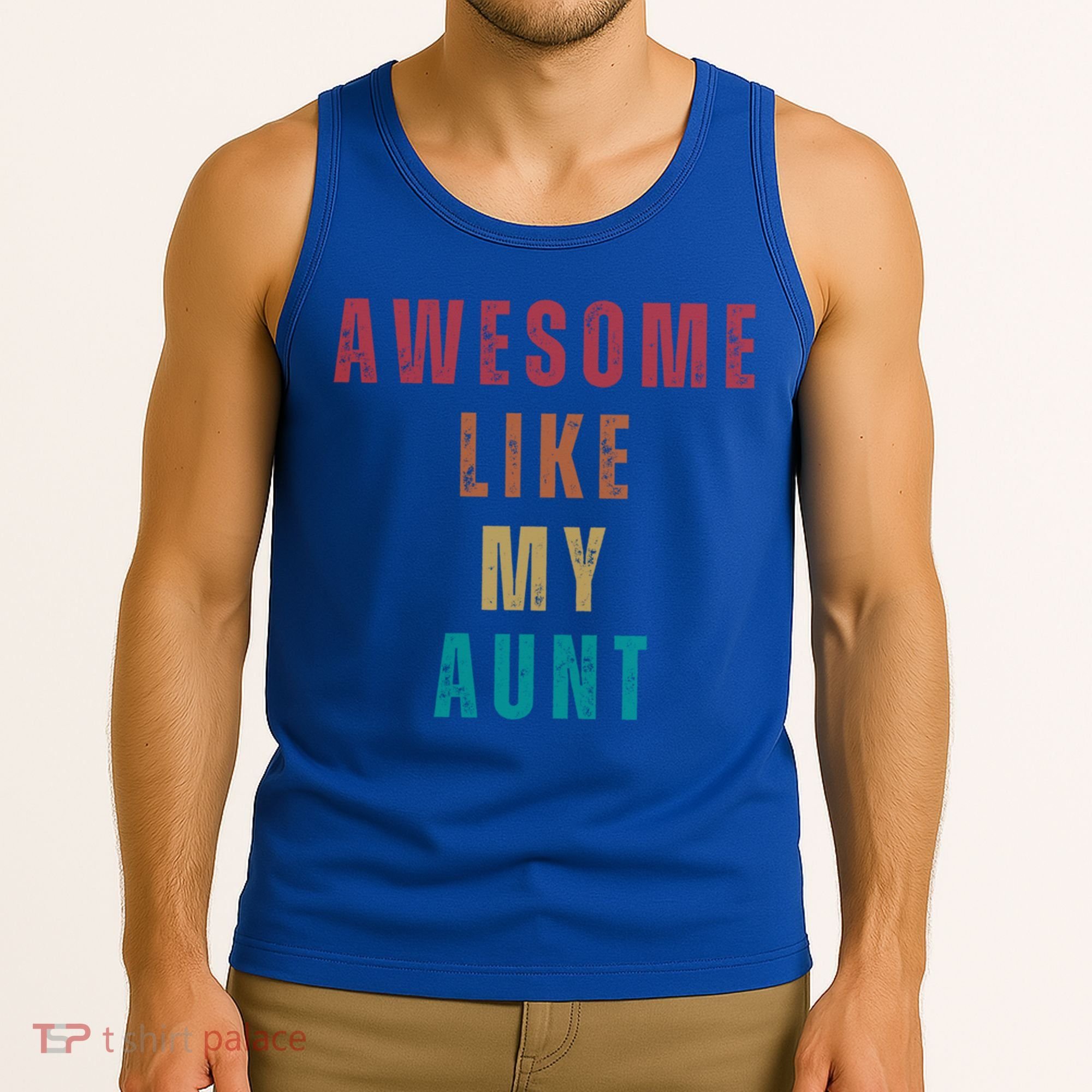 Awesome Like My Aunt Niece Nephew Gift Tank Top
