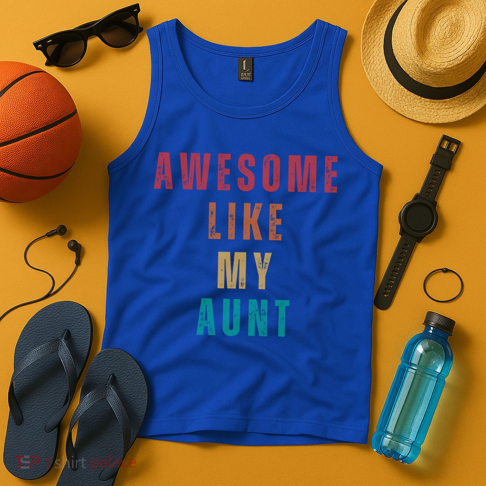 Awesome Like My Aunt Niece Nephew Gift Tank Top