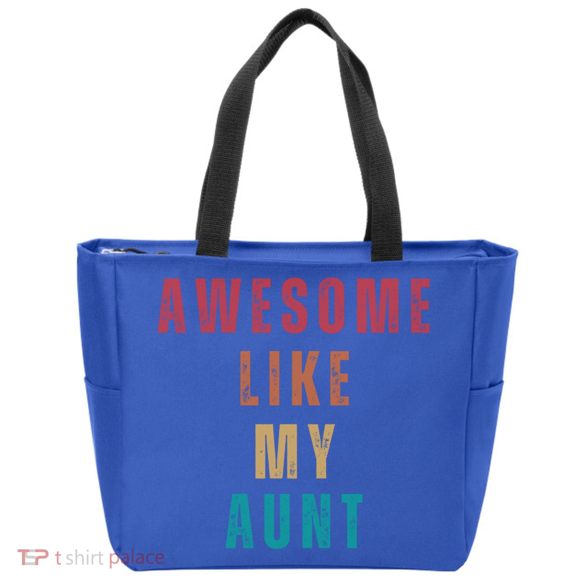 Awesome Like My Aunt Niece Nephew Gift Tote Bag