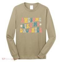 Awesome Like My Daughter Funny Mothers Fathers Day Mom Dad Long Sleeve Shirt thumb 0