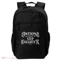 Awesome Like My Stepdaughter FatherS Day Dad Backpack thumb 0