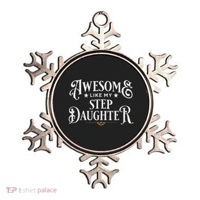 Awesome Like My Stepdaughter FatherS Day Dad Ornament