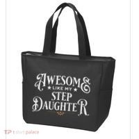 Awesome Like My Stepdaughter FatherS Day Dad Tote Bag thumb 3