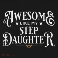 Awesome Like My Stepdaughter FatherS Day Dad Tote Bag thumb 4