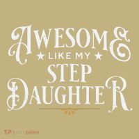 Awesome Like My Stepdaughter FatherS Day Dad Mousepad thumb 1