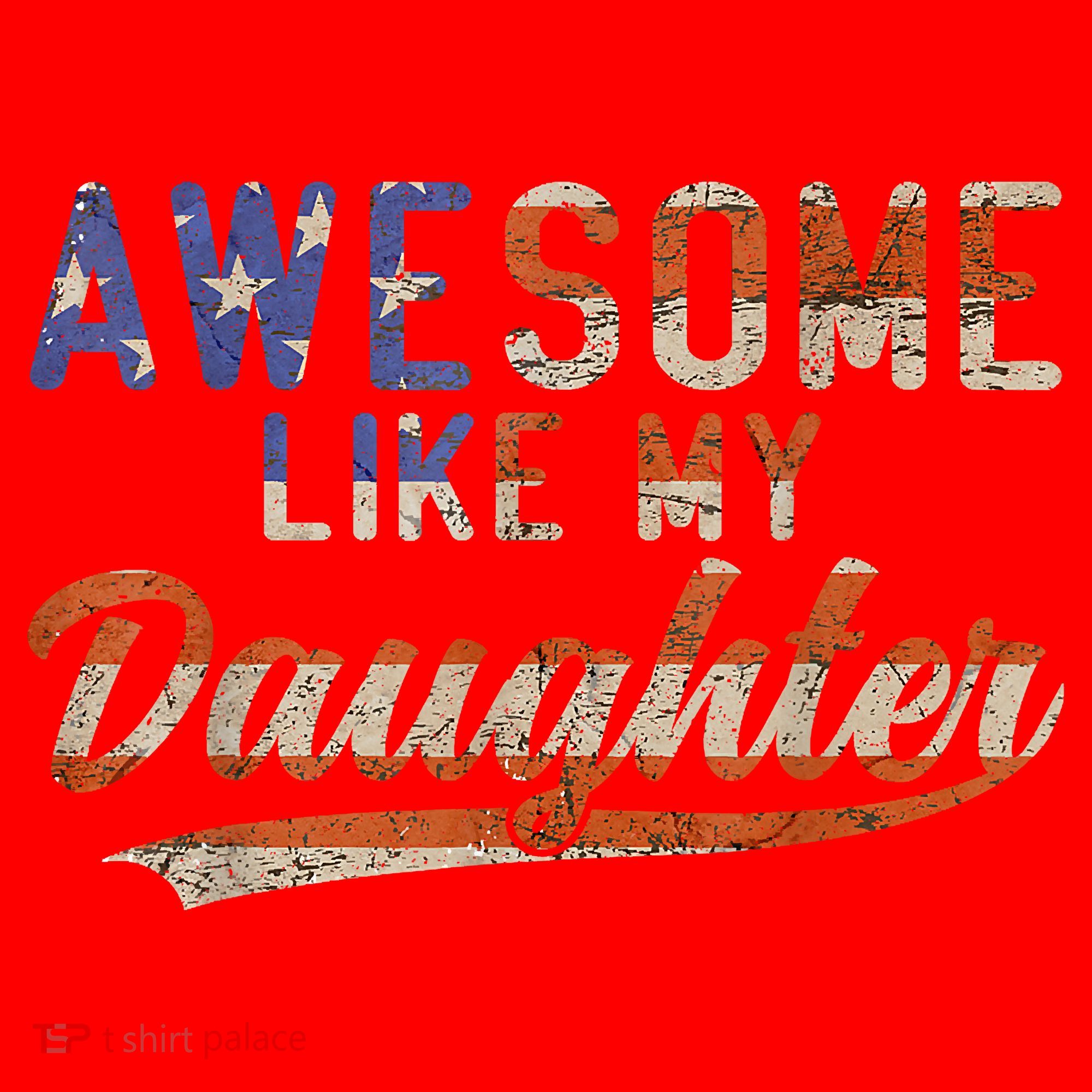 Awesome Like My Daughter Retro Men Funny Dad Fathers Day Dad Visor
