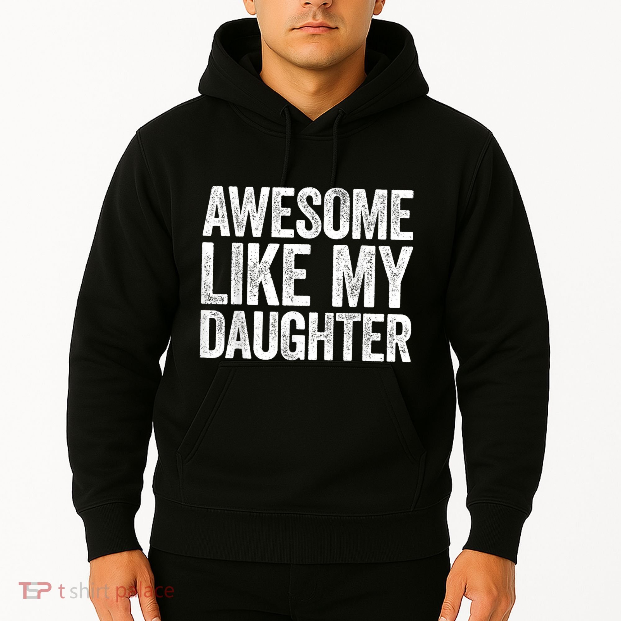 Awesome Like My Daughter Dad Fathers Day Hoodie