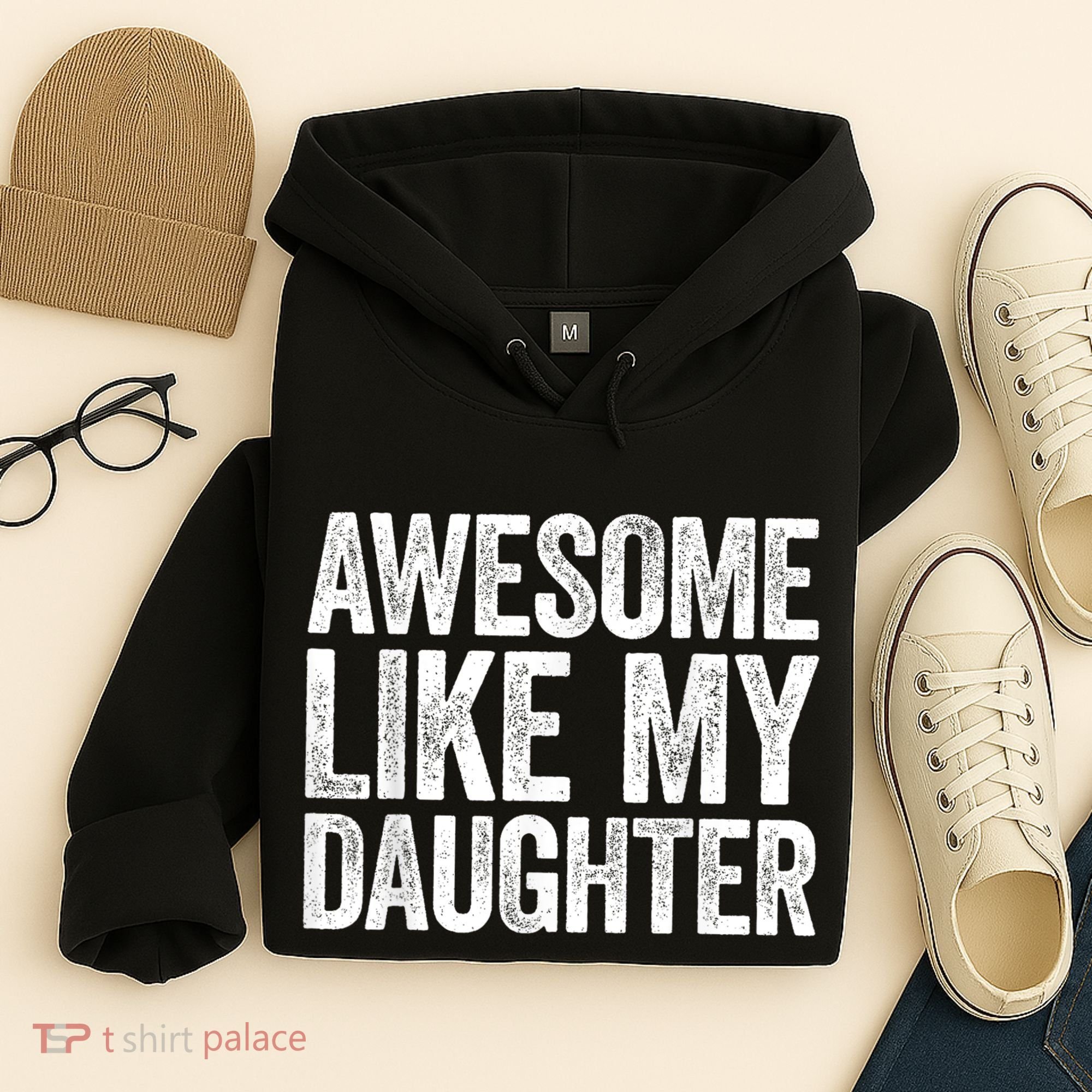 Awesome Like My Daughter Dad Fathers Day Hoodie