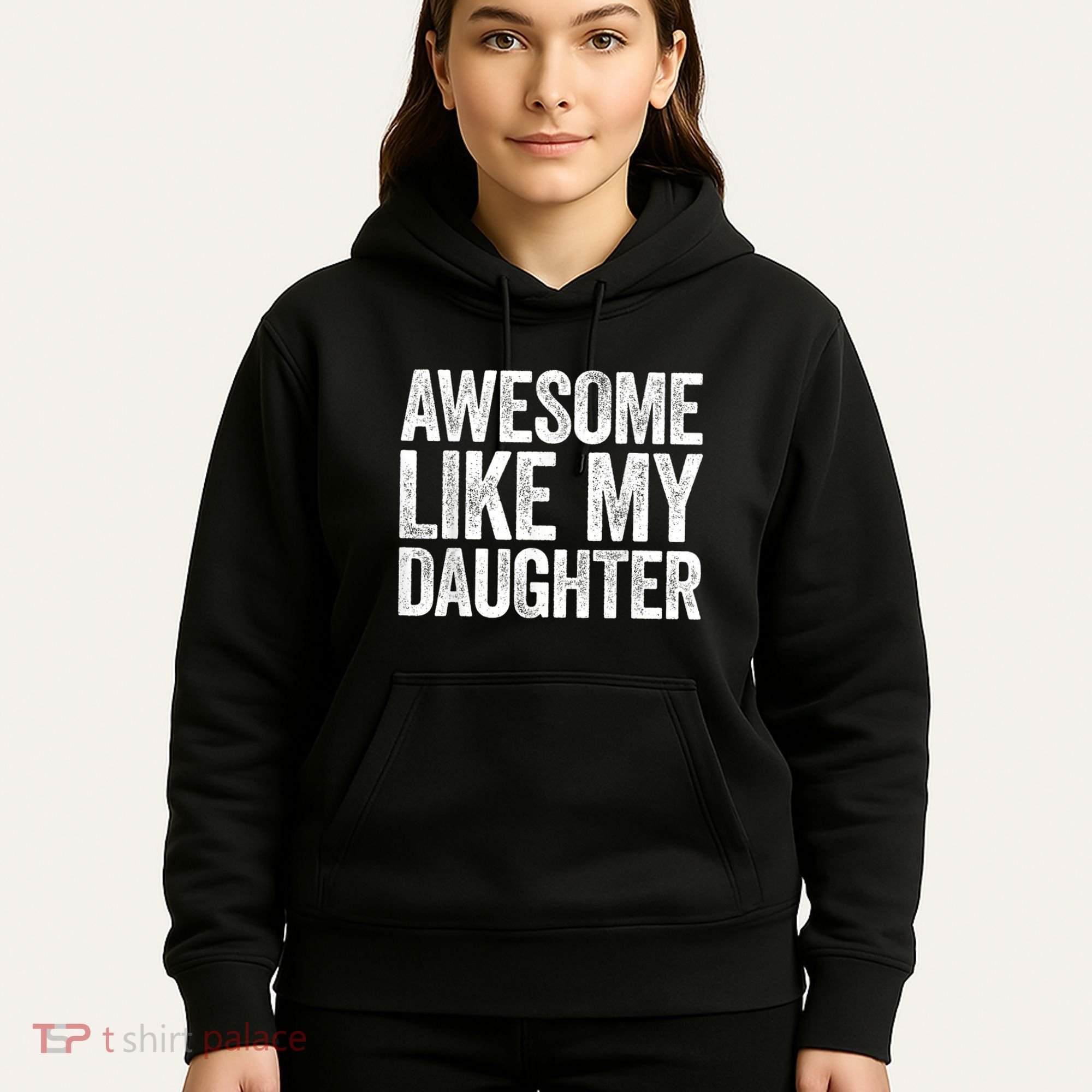 Awesome Like My Daughter Dad Fathers Day Hoodie