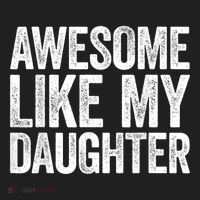 Awesome Like My Daughter Dad Fathers Day Hat thumb 2