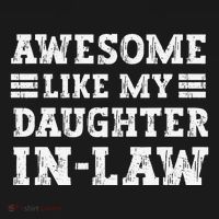 Awesome Like My Daughter In Law FatherS Day From Daughter Coaster thumb 2