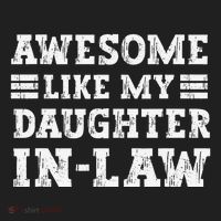Awesome Like My Daughter In Law FatherS Day From Daughter Golf Towel thumb 3