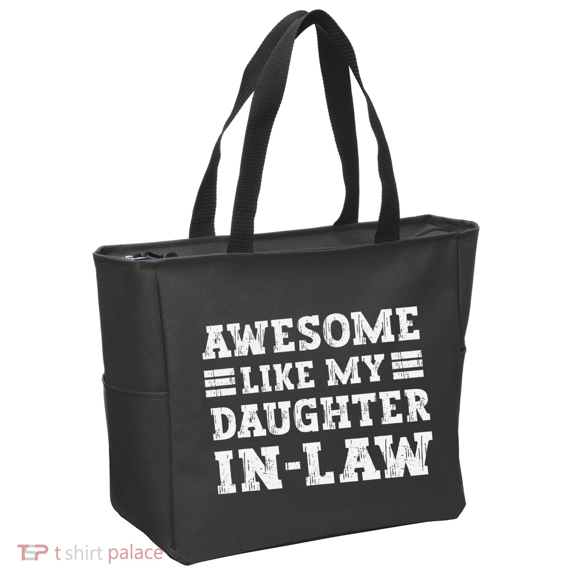 Awesome Like My Daughter In Law FatherS Day From Daughter Tote Bag