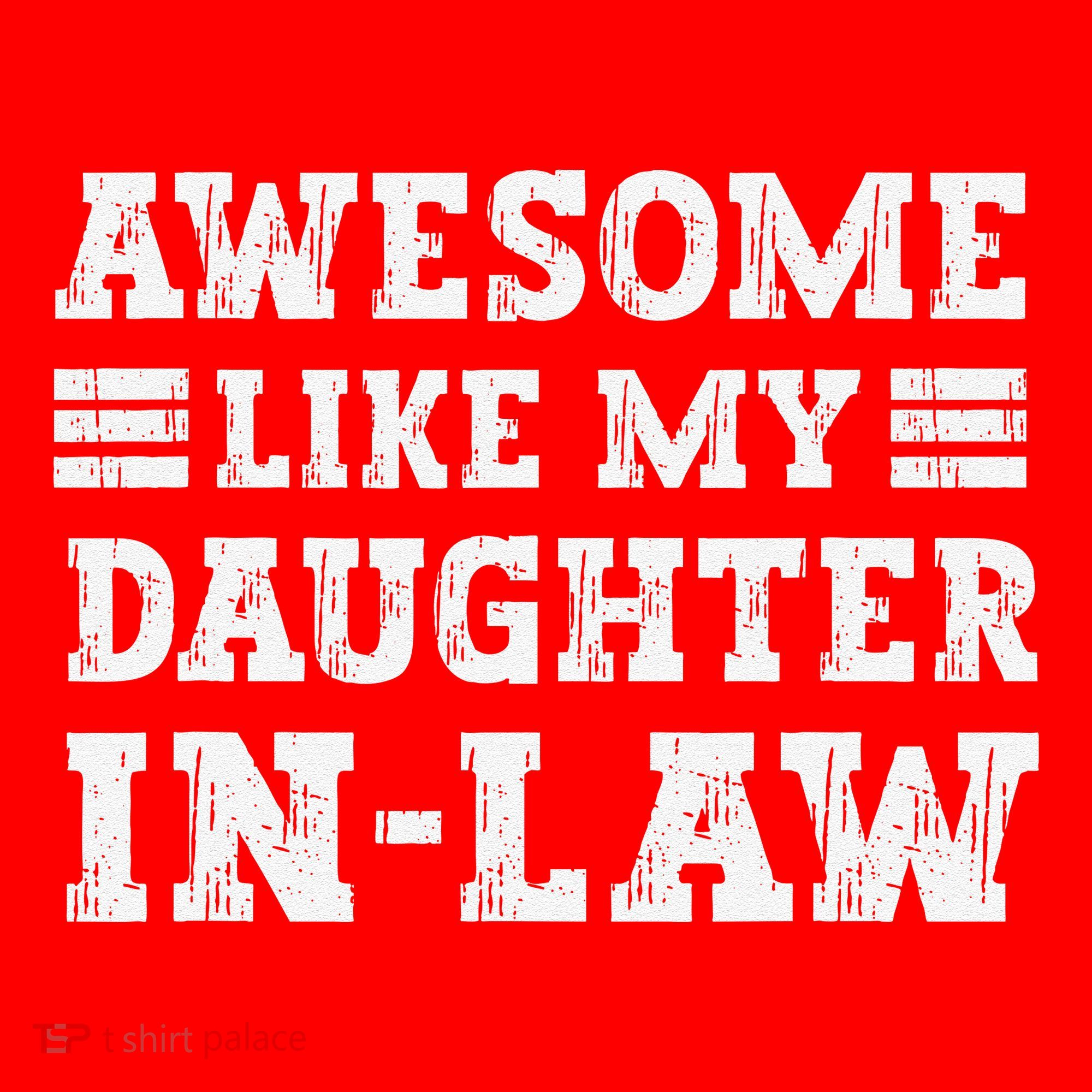 Awesome Like My Daughter In Law FatherS Day From Daughter Santa Hat