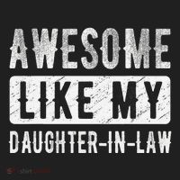 Awesome Like My Daughter In Law Family Lovers. Step Dad Mom Hat thumb 2