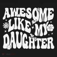 Awesome Like My Daughter Bucket Hat thumb 4