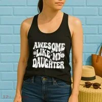 Awesome Like My Daughter Women's Tank Top thumb 2