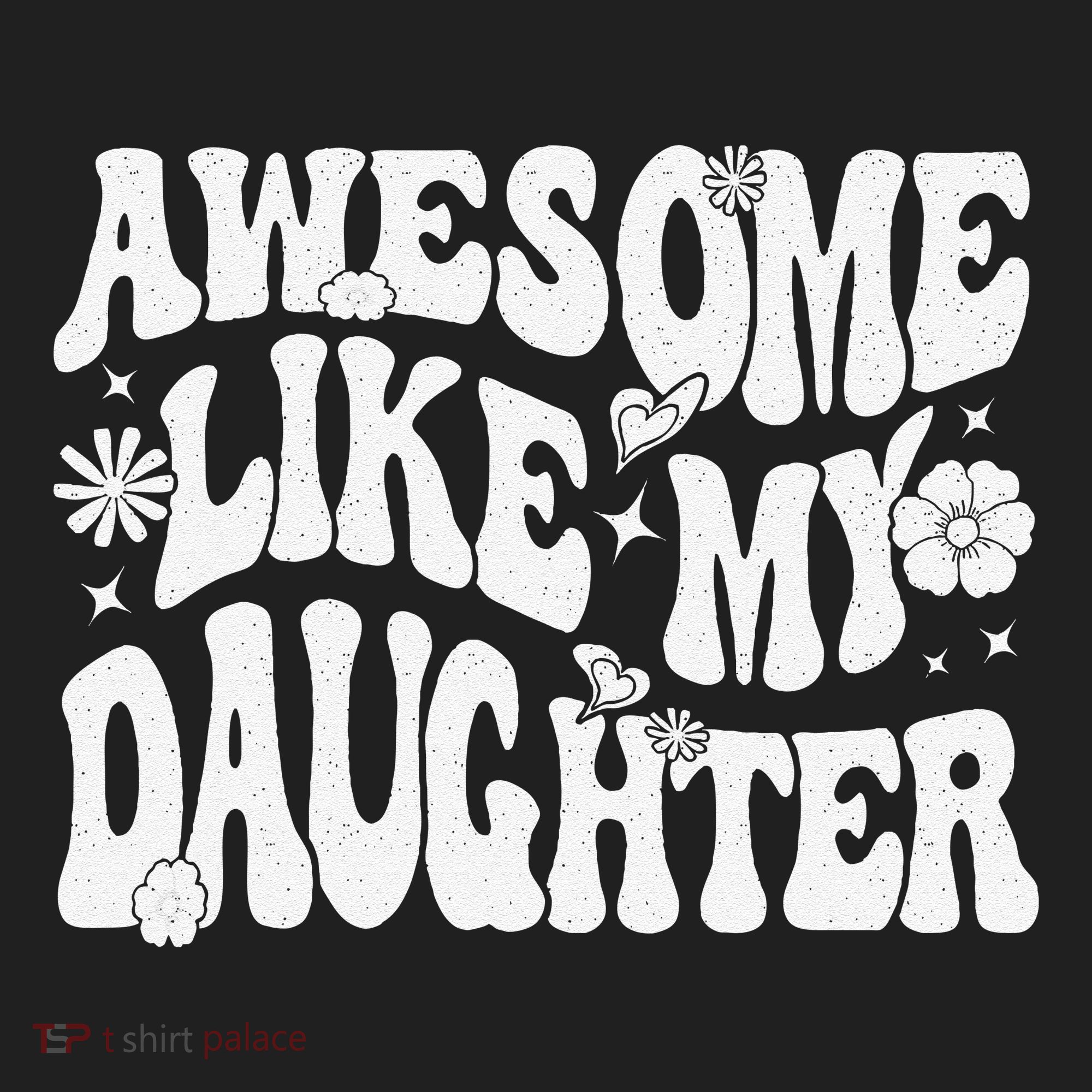 Awesome Like My Daughter Golf Towel