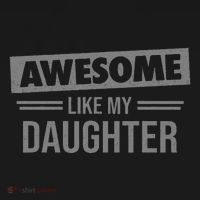 Awesome Like My Daughter Dad For Fathers Day Women's Hoodie thumb 2