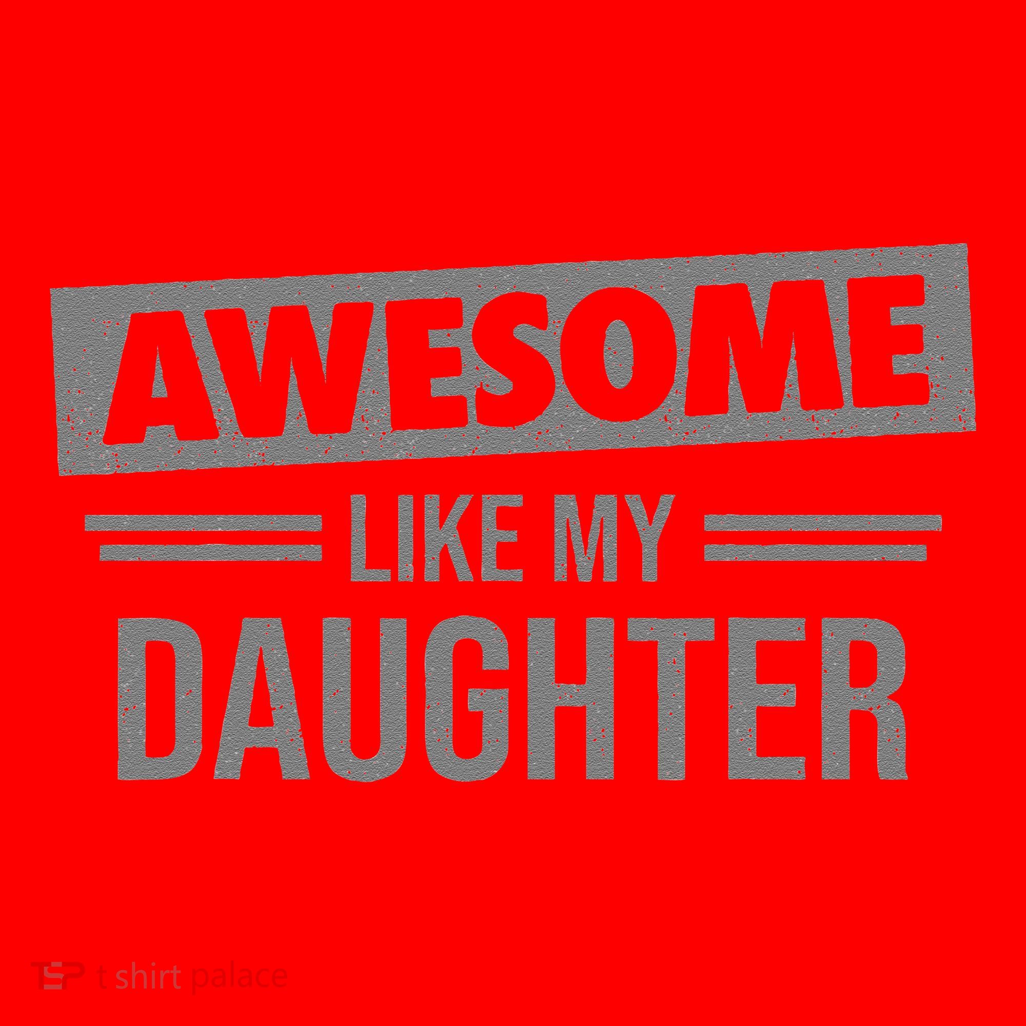 Awesome Like My Daughter Dad For Fathers Day Santa Hat