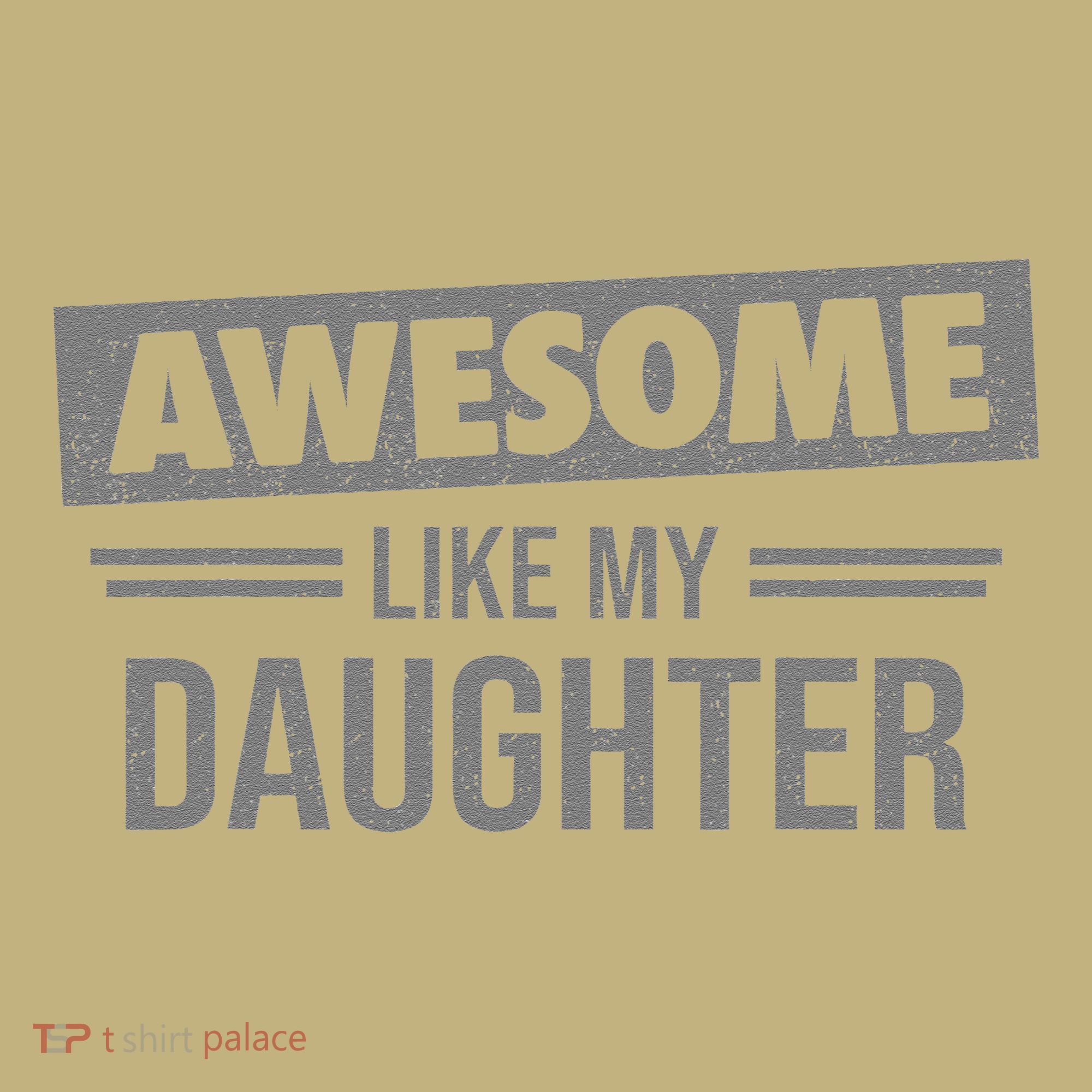 Awesome Like My Daughter Dad For Fathers Day Mousepad
