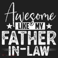 Awesome Like My Father In Law Family Lovers Father Day Beanie thumb 2