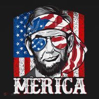 Abraham Lincoln Merica 4th Of July Shirt Men American Flag Toddler Hoodie thumb 2