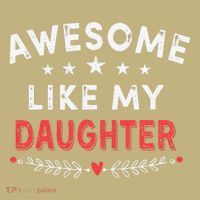 Awesome Like My Daughter Funny FatherS Day Dad Hoodie thumb 7
